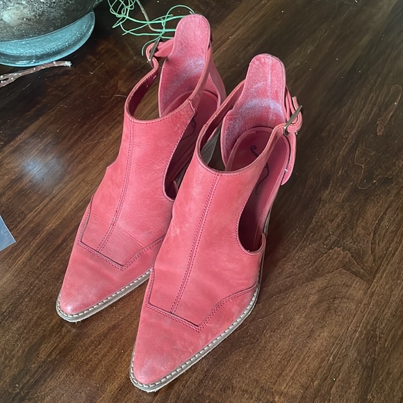 Free People Leather Booties - Picture 2 of 9